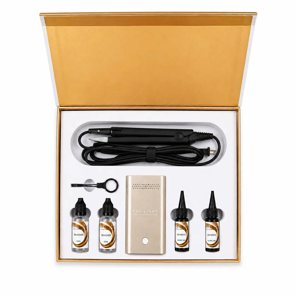 Sistema EHE Light: kit UV para extensiones de cabello