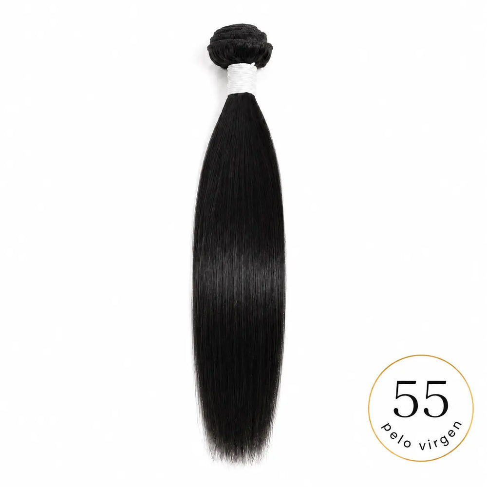 Extensiones Cortina Pelo Virgen Liso 55 cm