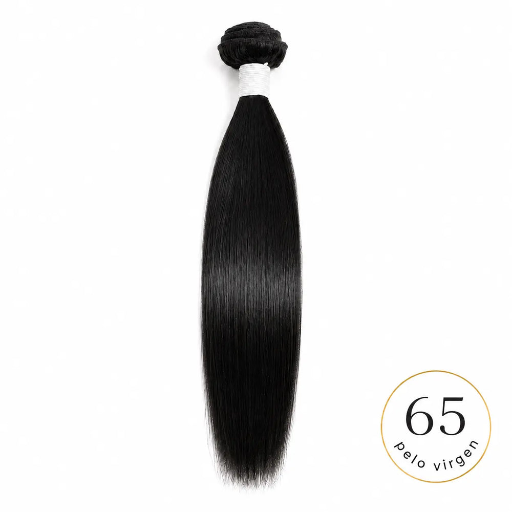 Extensiones Cortina Pelo Virgen Liso 65 cm