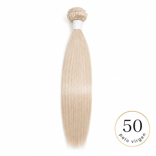 Extensiones Pelo Virgen Rubio Liso 50 cm